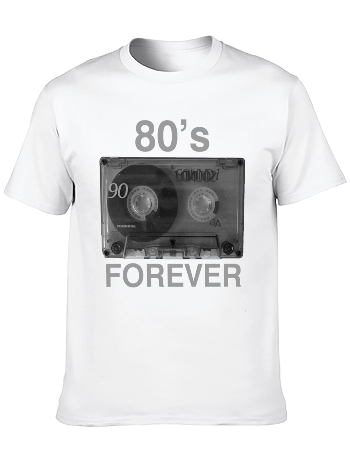 Retro 80s Cassette Tape Forever Graphic T-Shirt