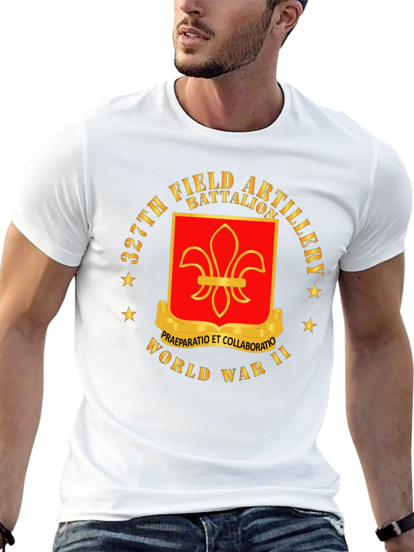 327th Field Artillery Battalion World War II T-Shirt