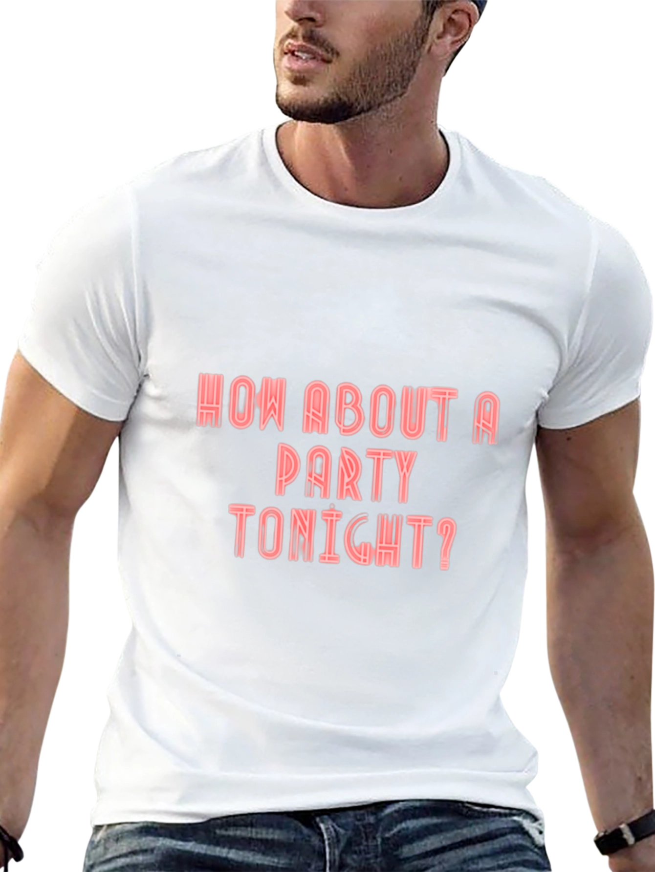 Party Tonight Tee - Stylish Graphic T-Shirt