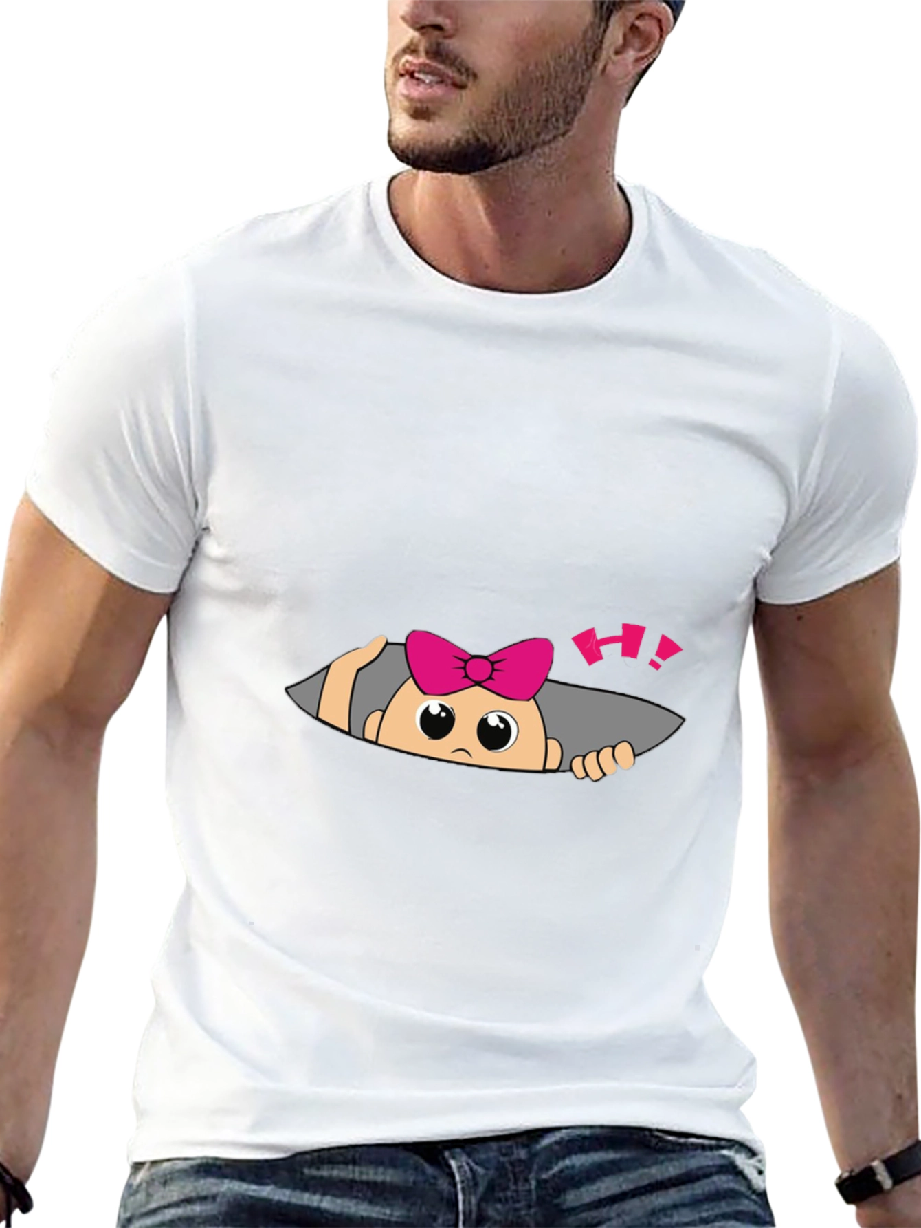 Peek-a-Boo Baby T-Shirt