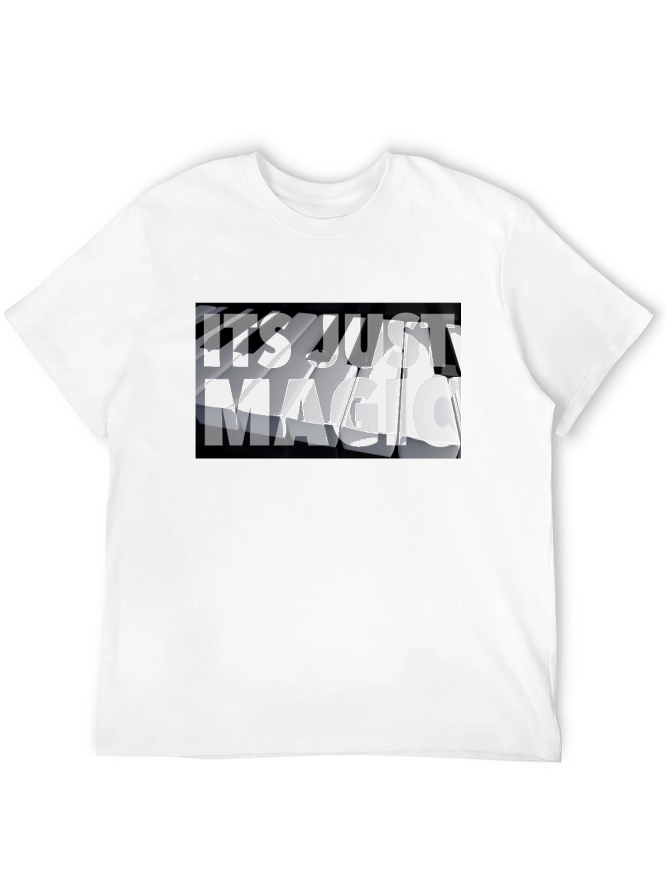 Its Just Magic Graphic Tee - Black