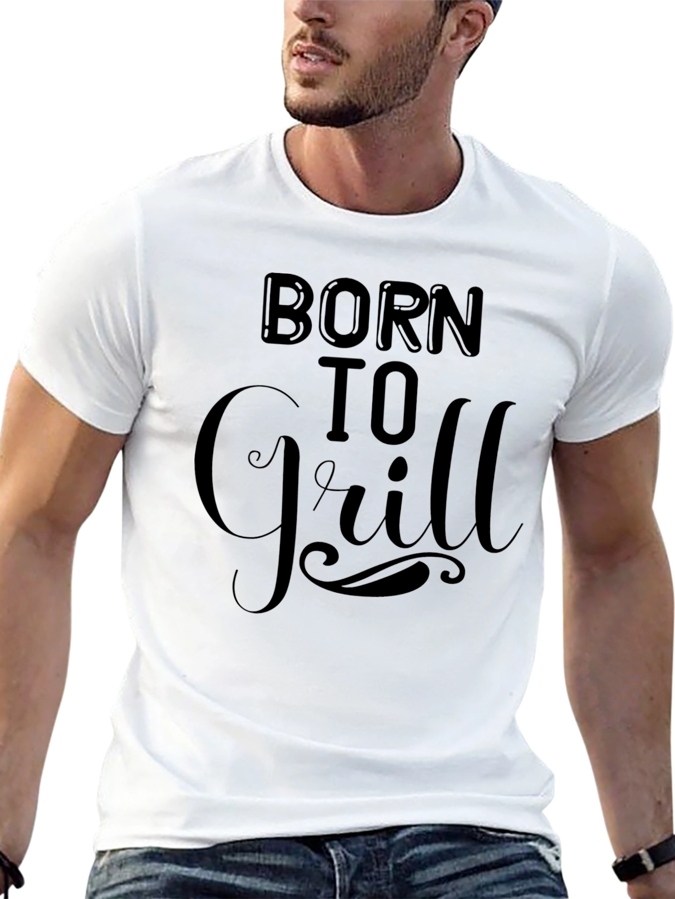Born to Grill T-Shirt - BBQ Lovers Tee
