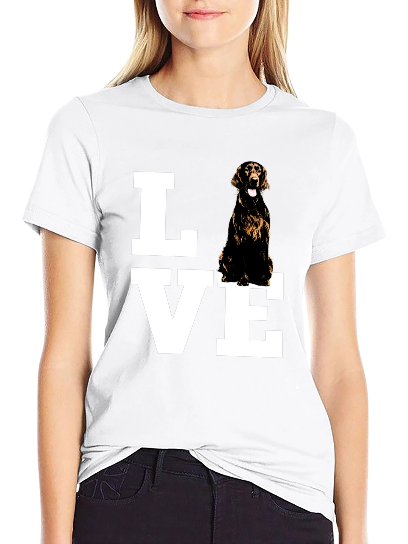 Dog Lover Black T-Shirt