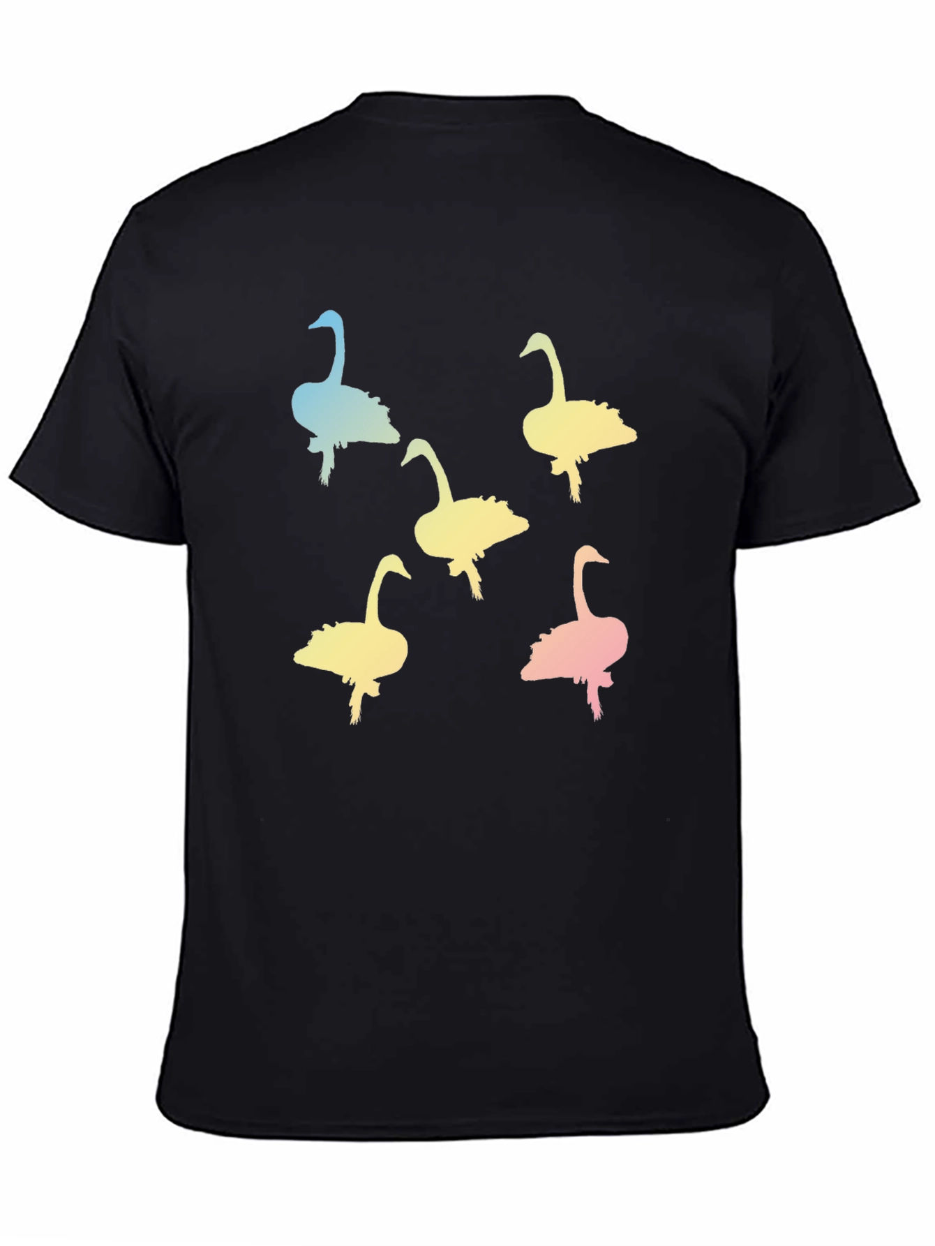 Goose Graphic Tee - Stylish Mens Black T-Shirt