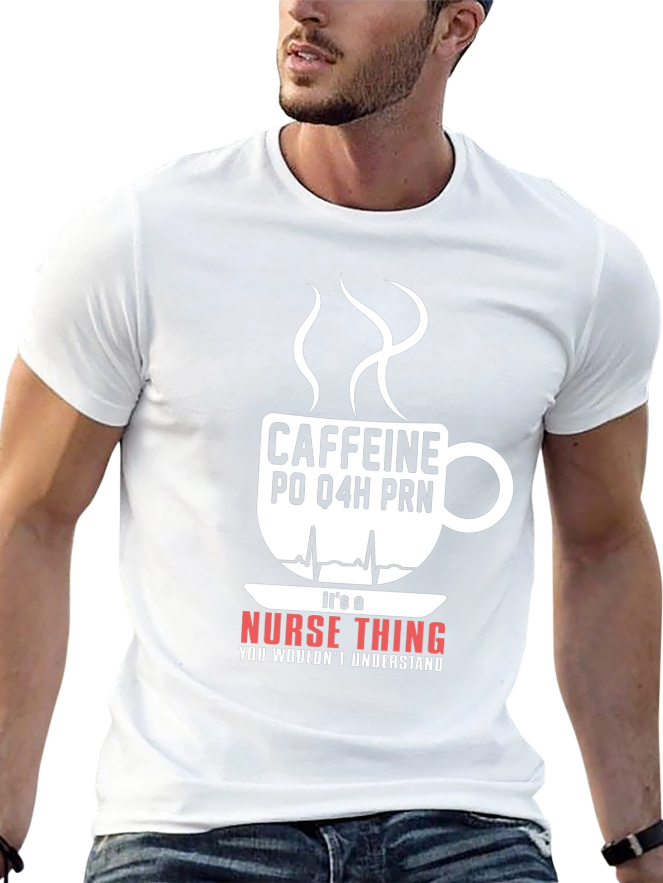 Nurse Caffeine T-Shirt - Its A Nurse Thing