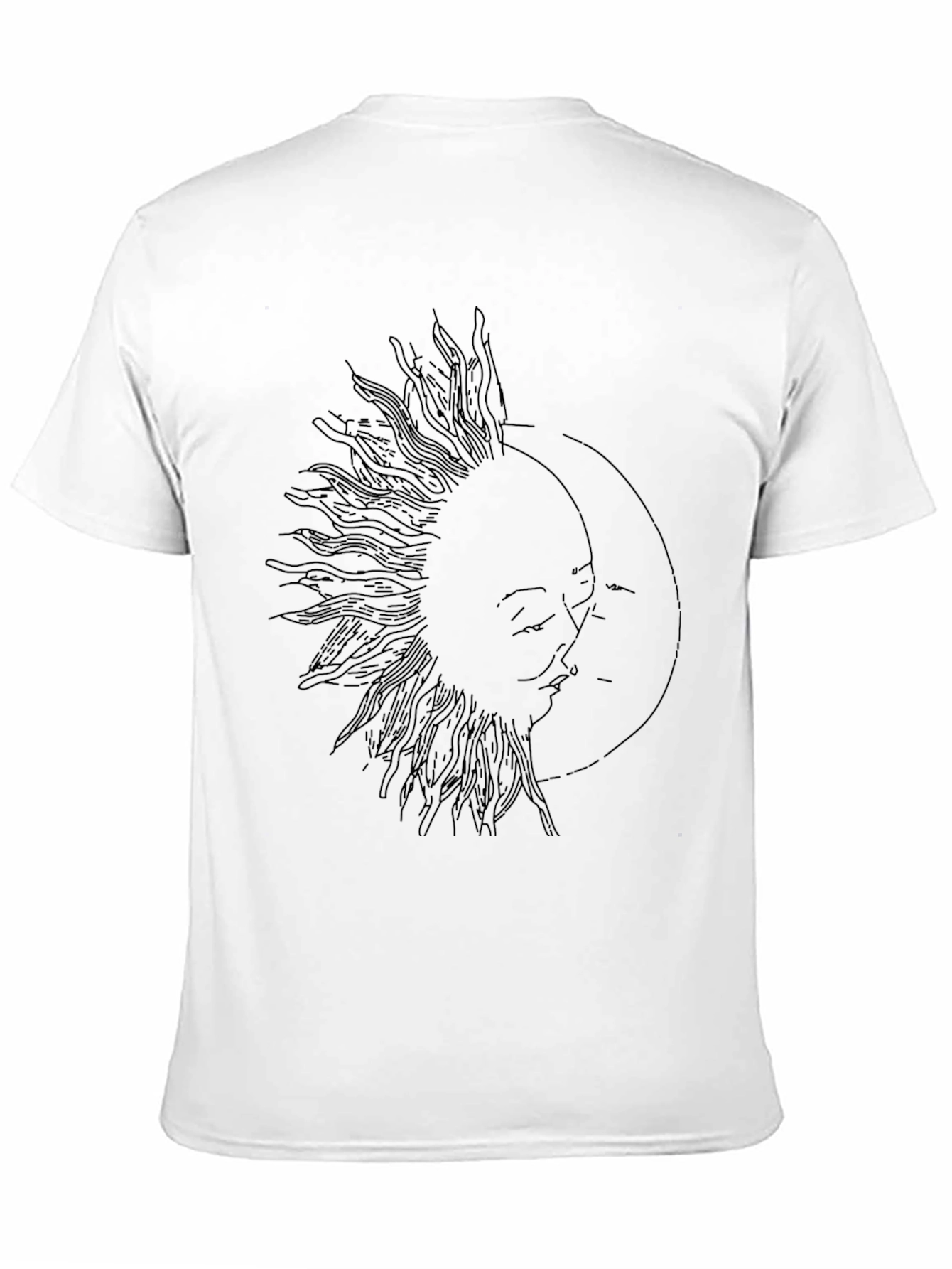 Sun and Moon Graphic T-Shirt