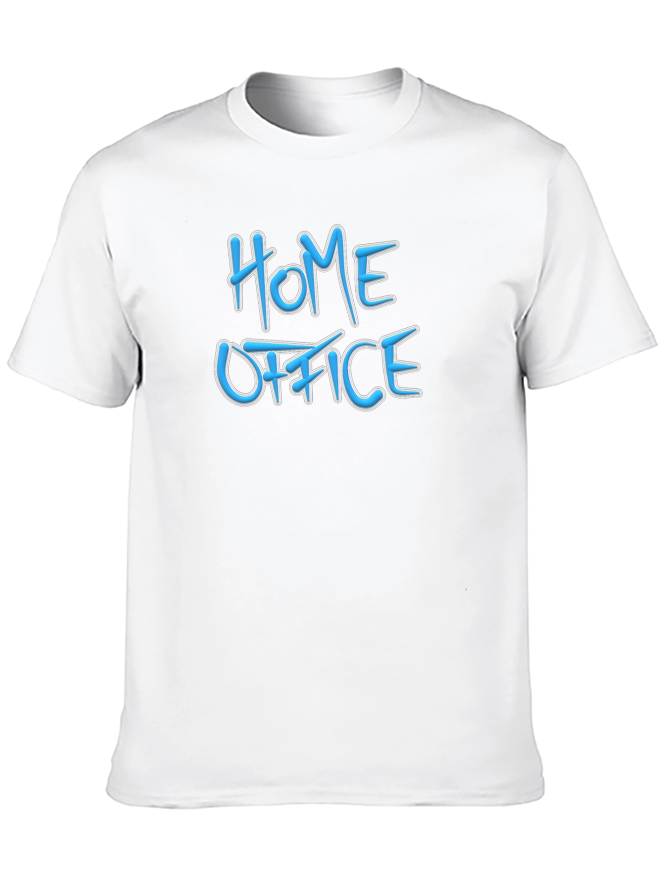 Home Office T-Shirt - Comfortable Black Tee