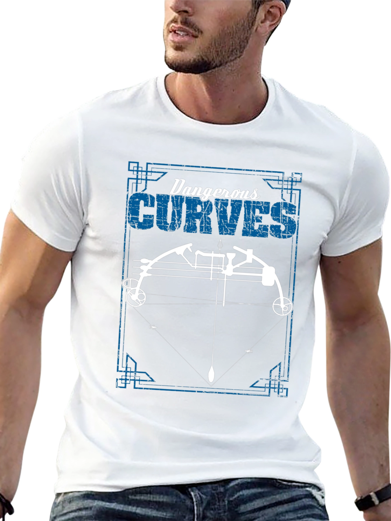 Dangerous Curves Archery T-Shirt - Black