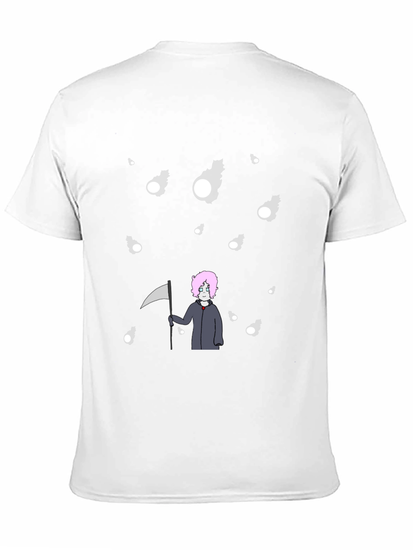 Grim Reaper Anime Tee - Stylish Dark Aesthetic T-Shirt