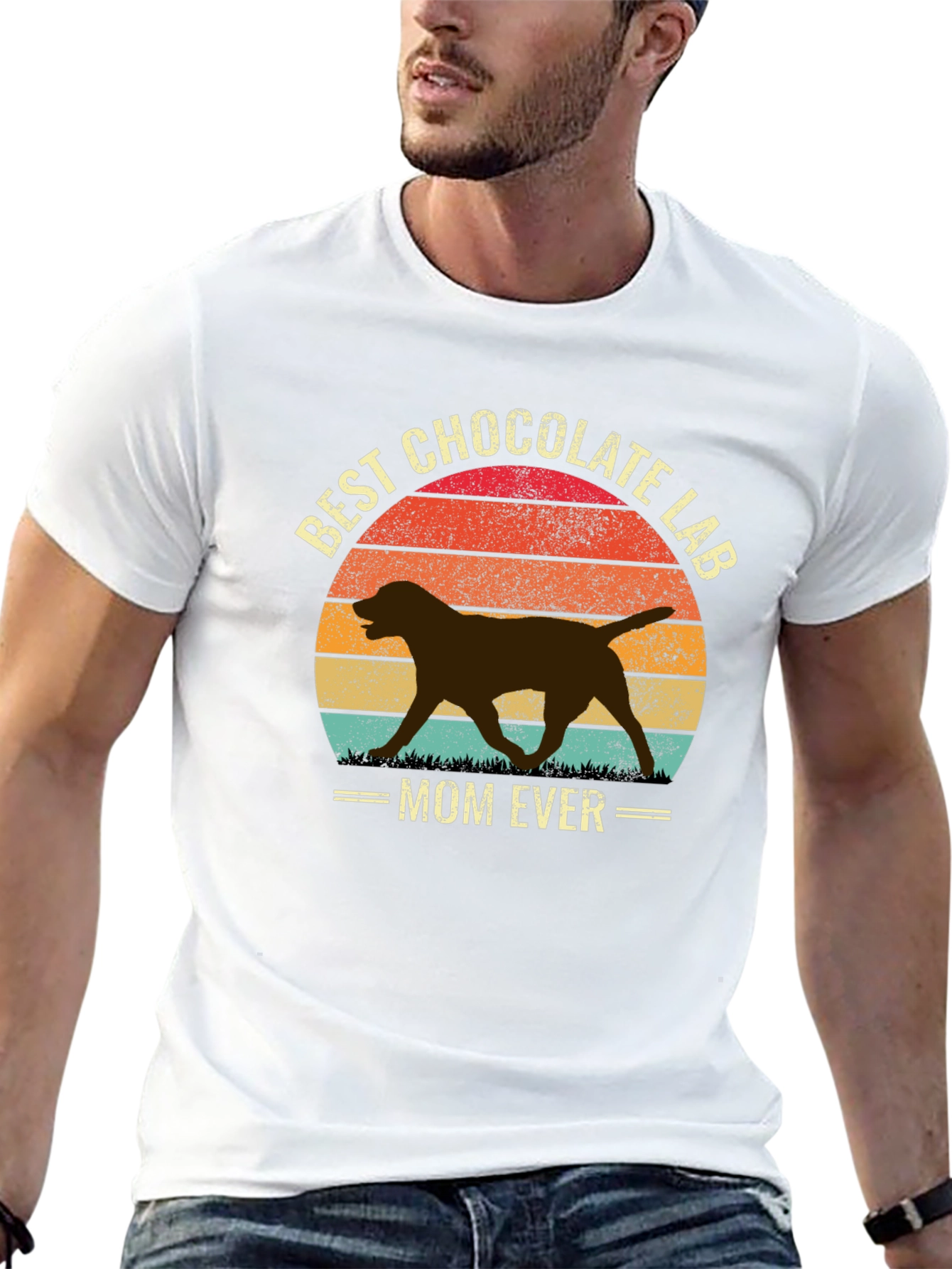 Best Chocolate Lab Mom Ever T-Shirt