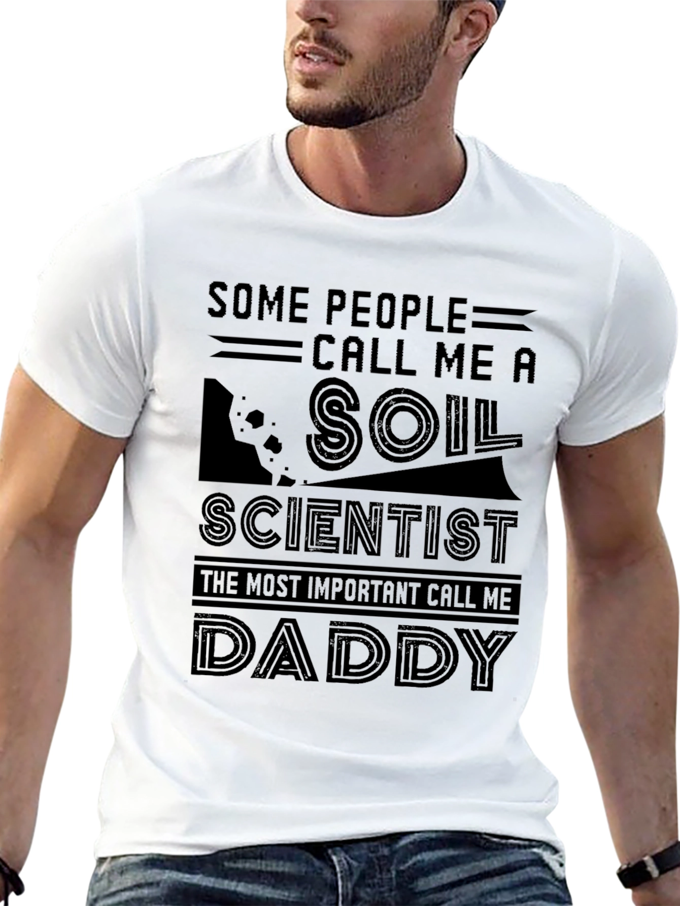 Soil Scientist Daddy Graphic Tee