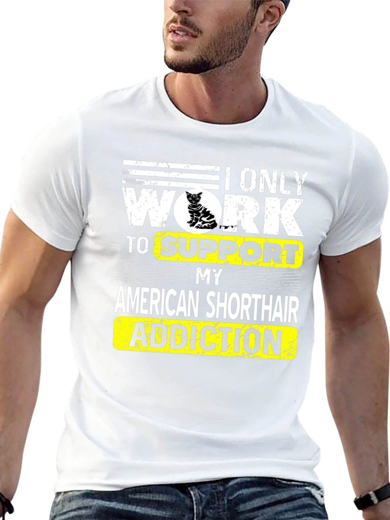 American Shorthair Addiction T-Shirt