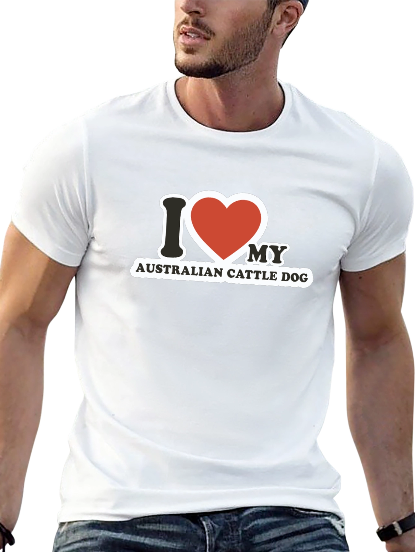 I Love My Australian Cattle Dog T-Shirt