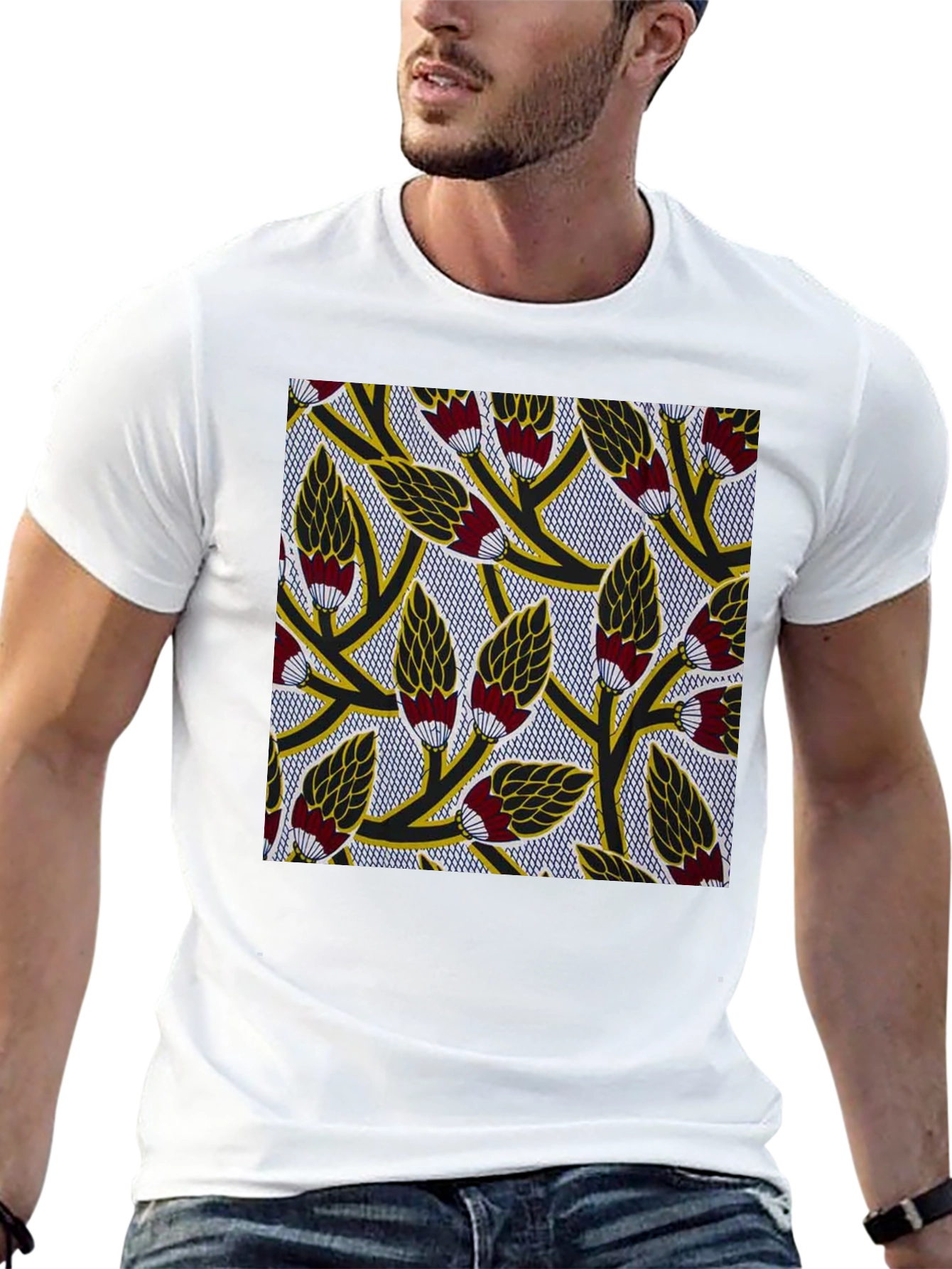 Unique Pattern T-Shirt | Casual Style