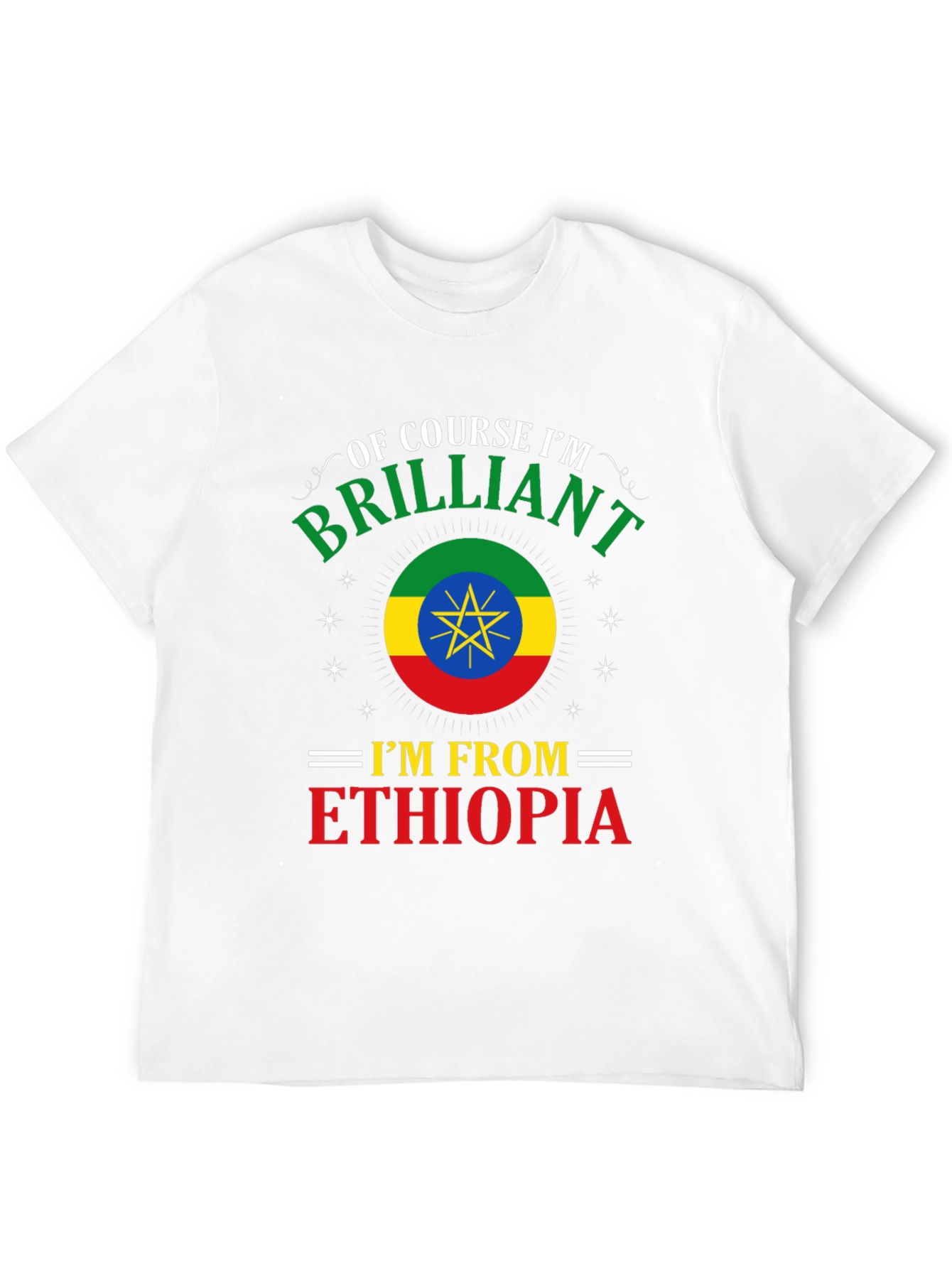 Ethiopia Pride T-Shirt - Brilliant Ethiopian Design