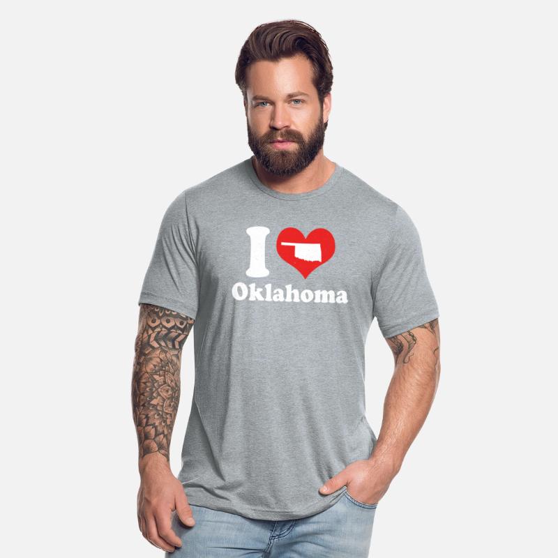 America Citizen US State Love I Heart Oklahoma