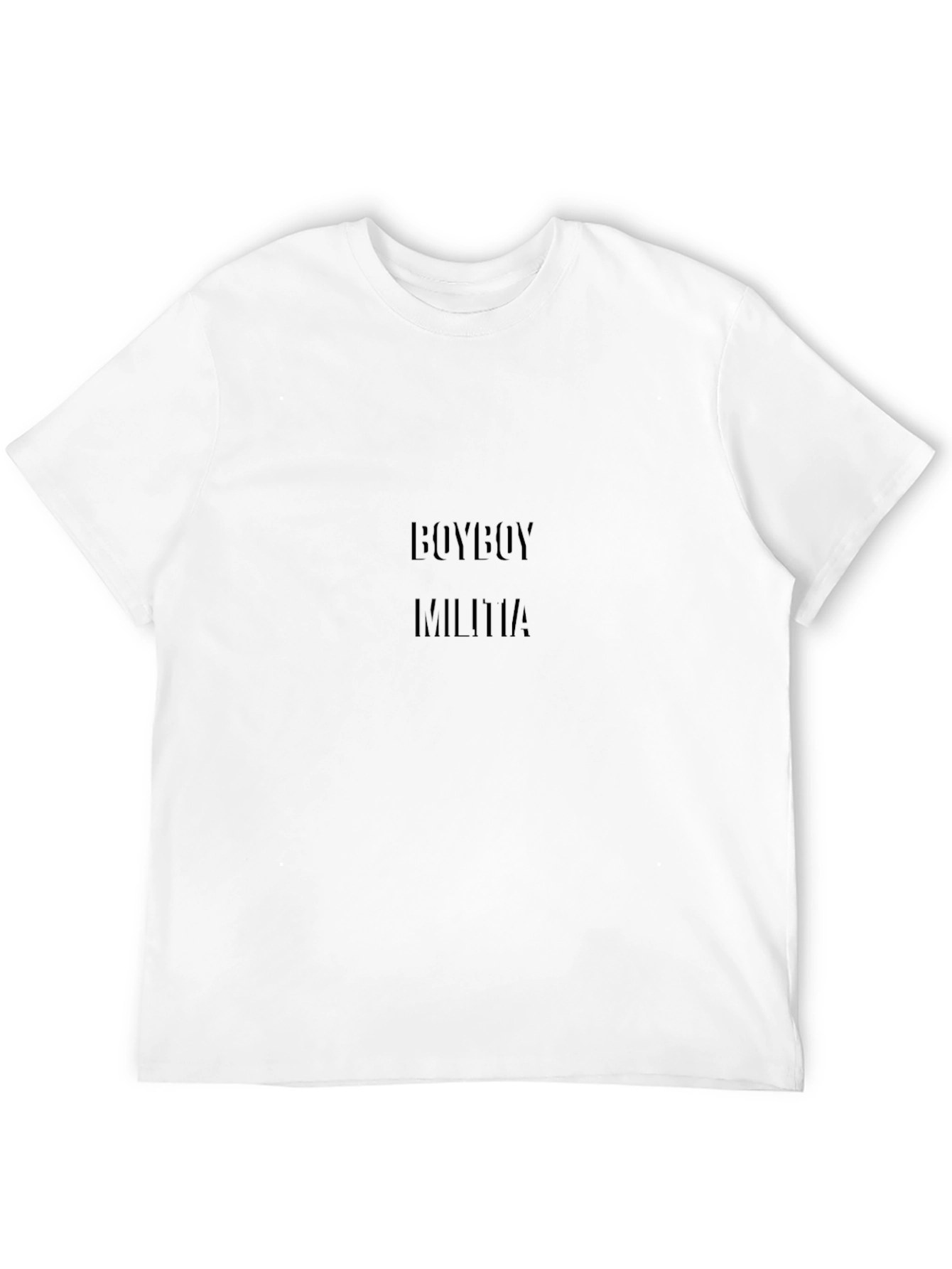 Boyboy Militia Black Tee - Stylish & Edgy