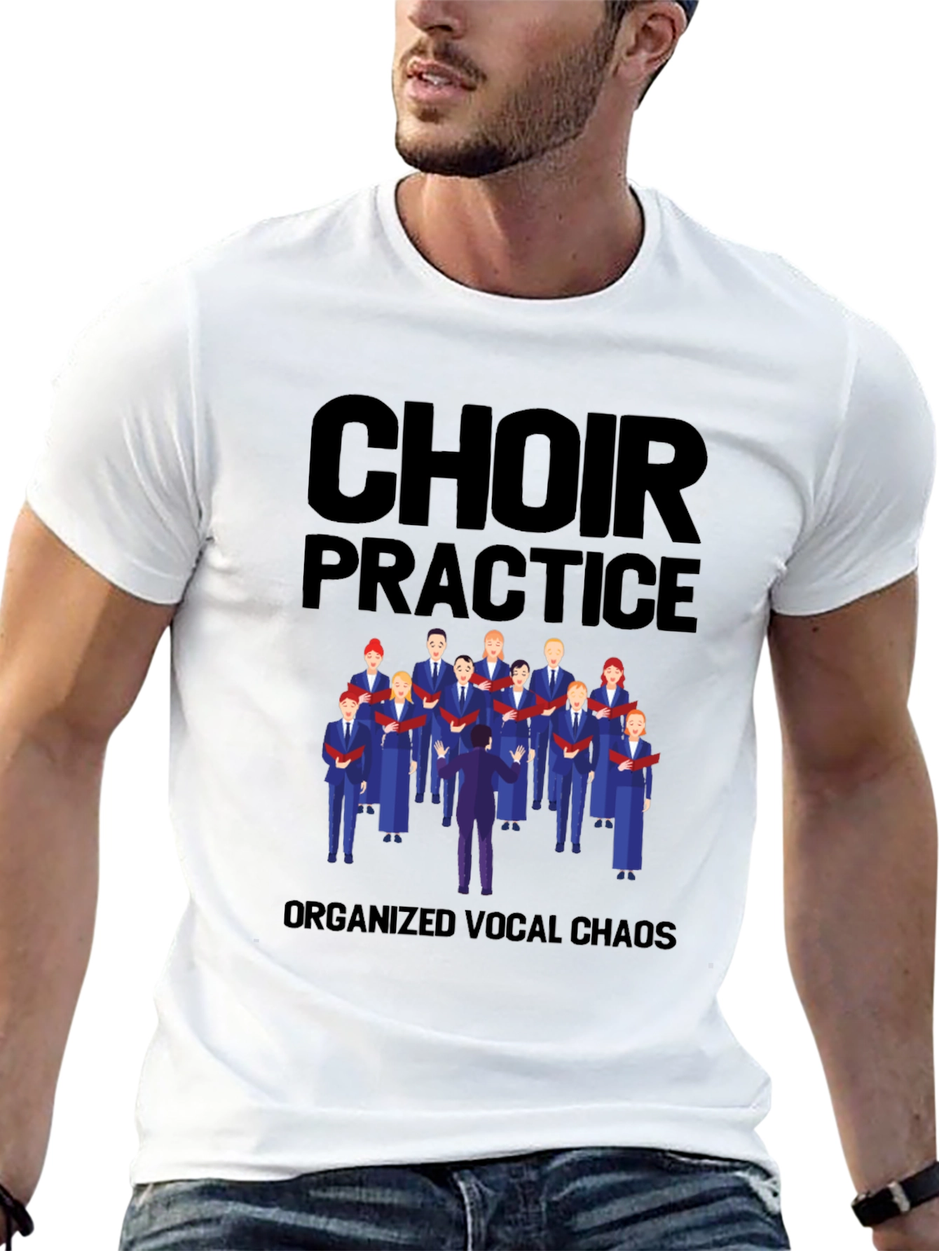 Choir Practice T-Shirt - Organized Vocal Chaos