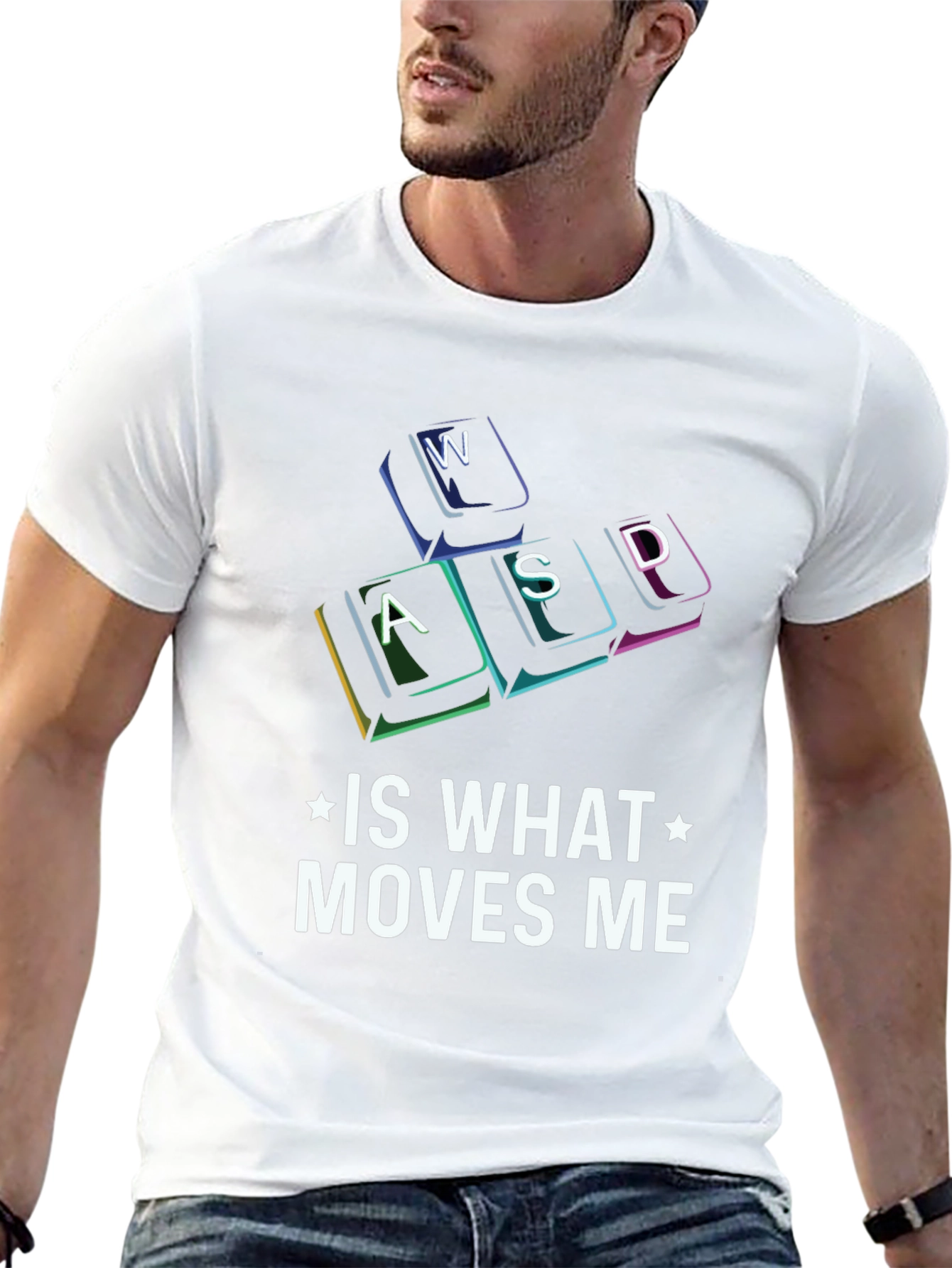 Gamer T-Shirt - WASD Moves Me!