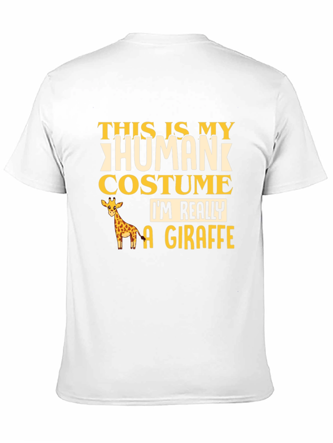 Human Costume Giraffe T-Shirt