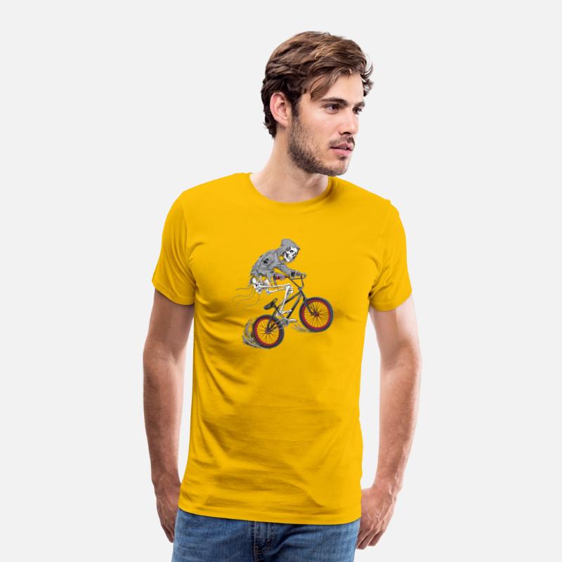 BMX Skeleton Cool Trend T-shirt