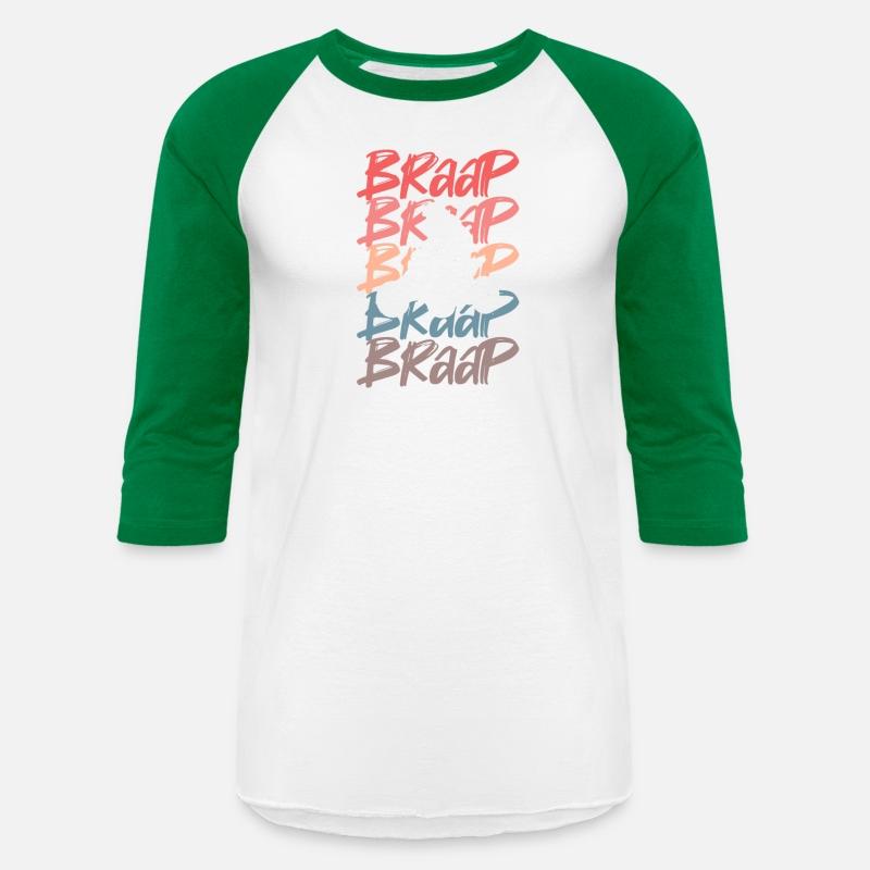 Braap ATV Four Wheeler Quad Biker Retro