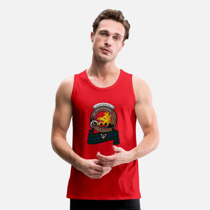 Campbell Scottish Clan Badge Tartan