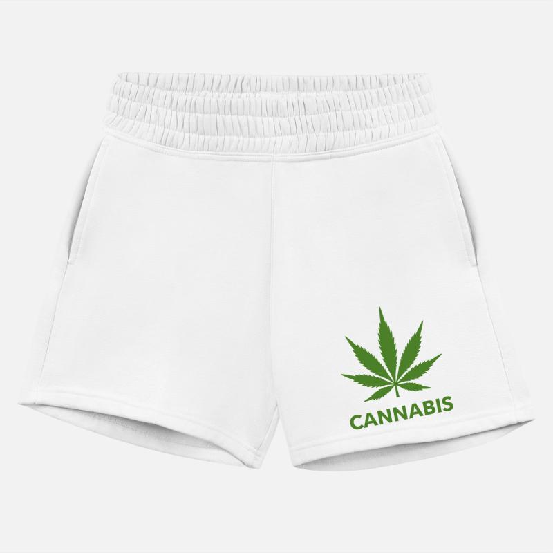 Cannabis Hemp Leaf Statement Green Look