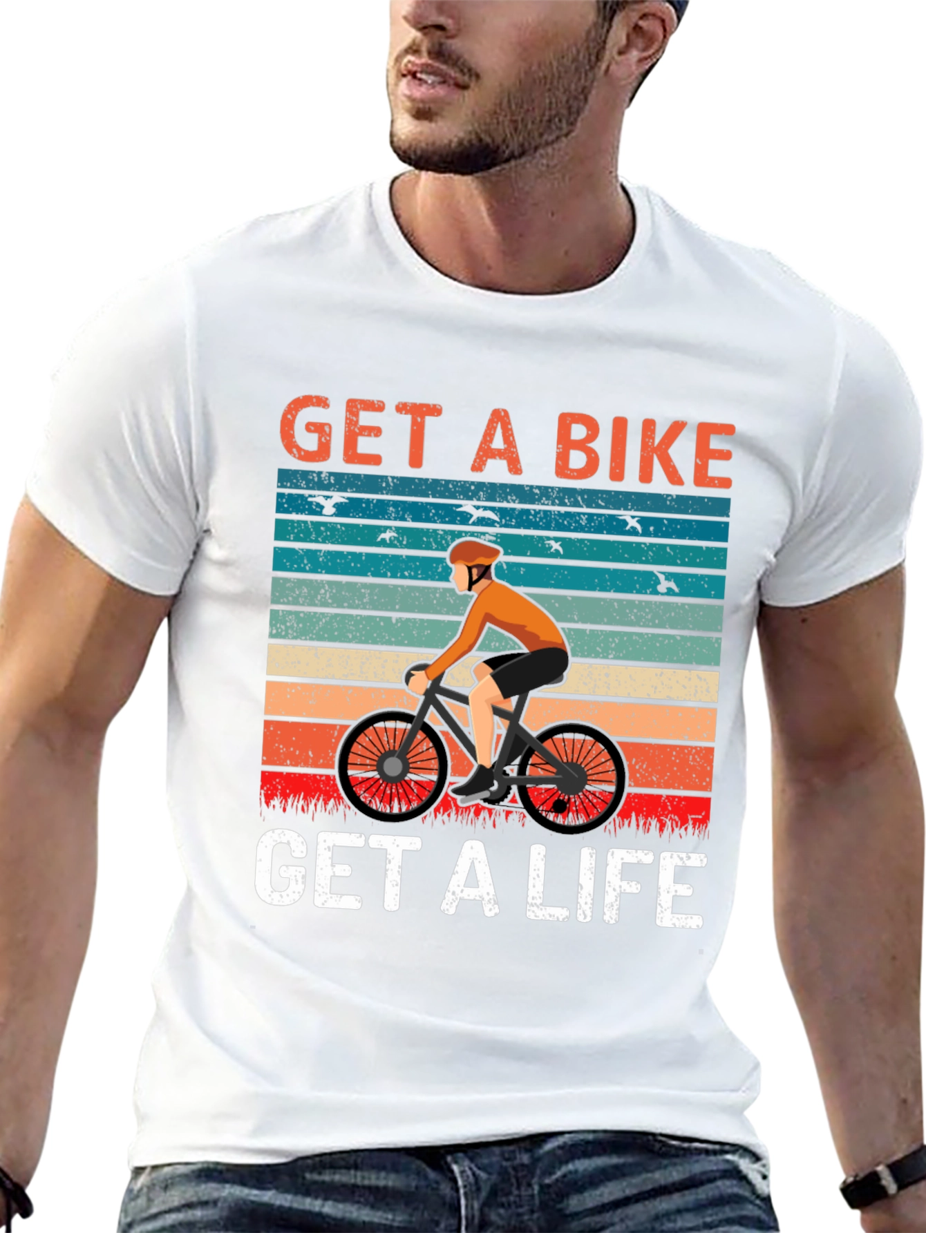 Get A Bike Get A Life T-Shirt