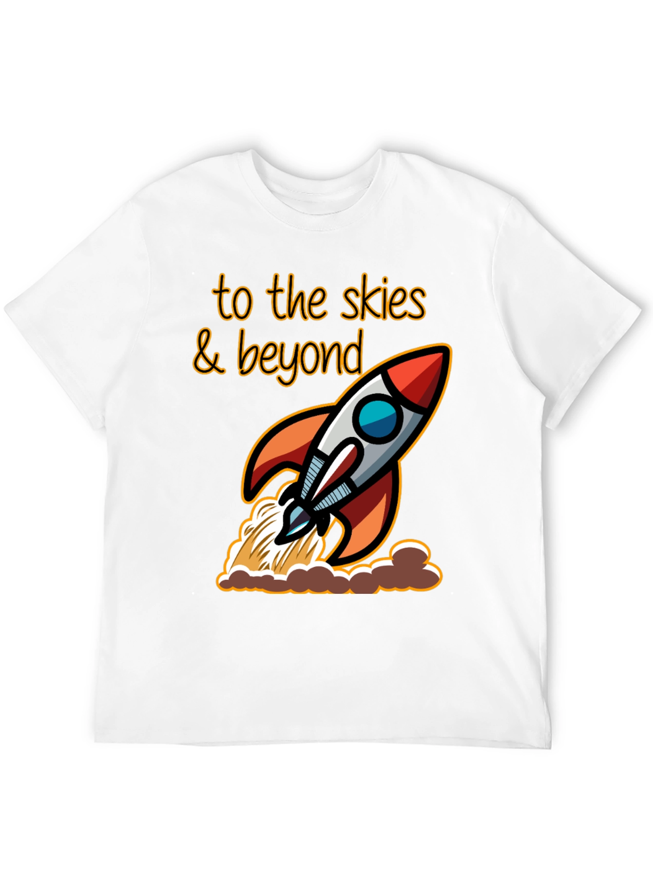 Rocket to the Skies T-Shirt - Adventure Awaits!