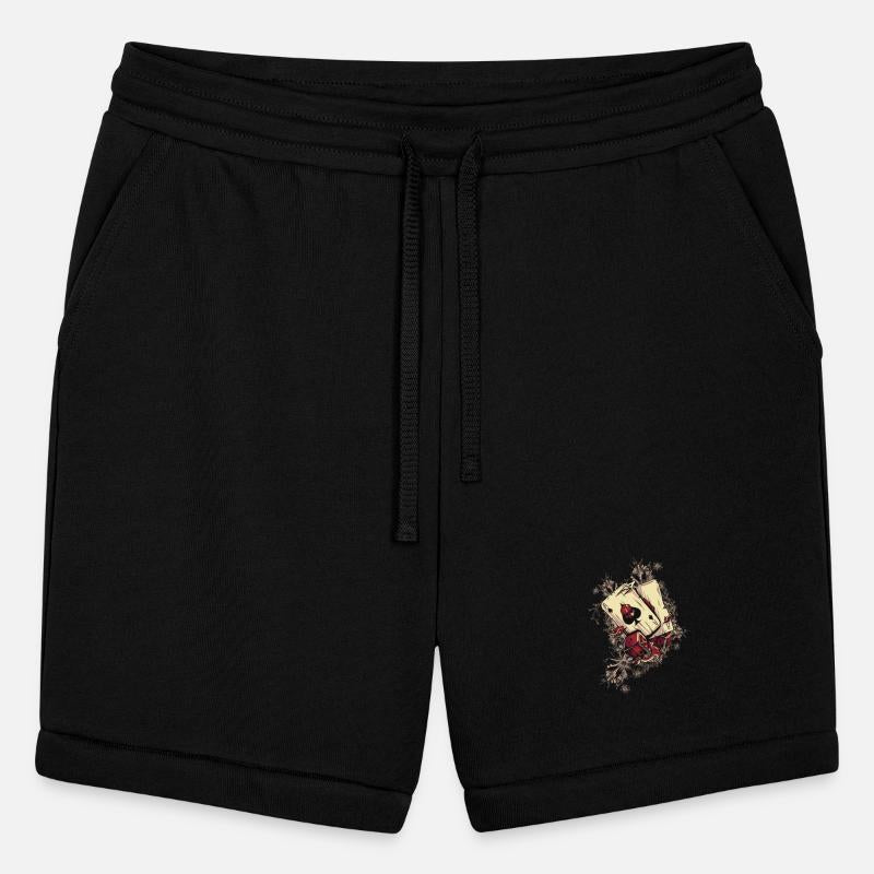 Dark Playful Card Game Illustration