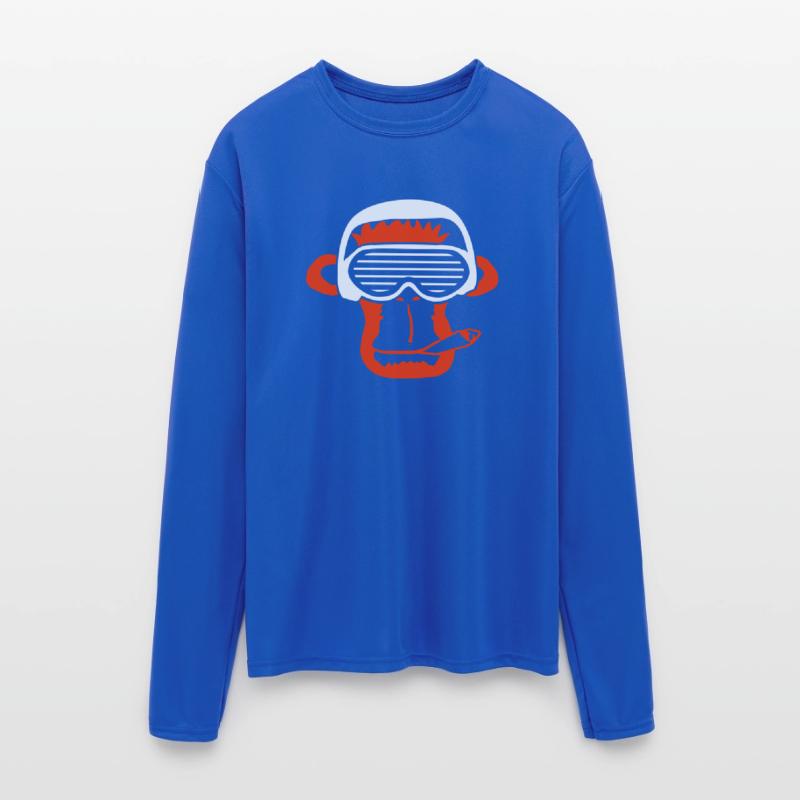 DJ Monkey Chimpanzee Head Sunglasses Music Party