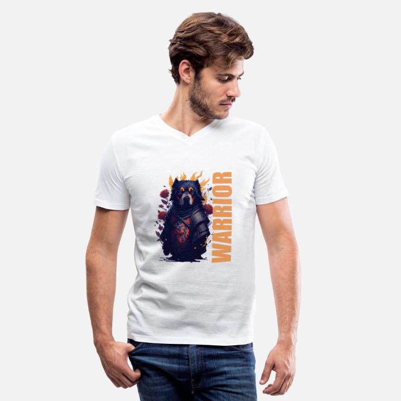 Dog Warrior Floral Design