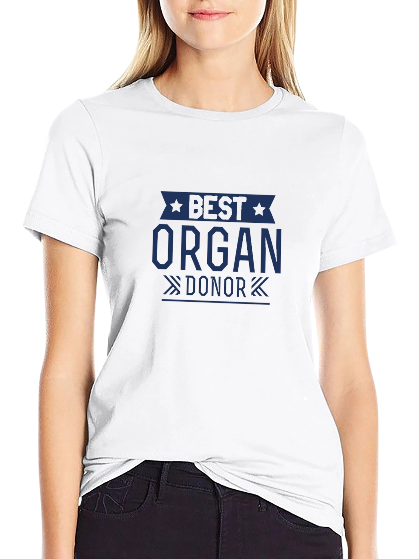 Best Organ Donor T-Shirt - Black
