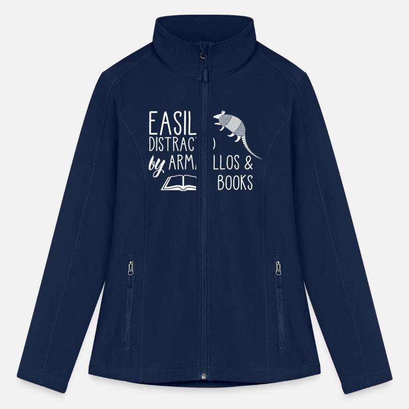 EASILY DISTRACTED by ARMADILLOS & BOOKS