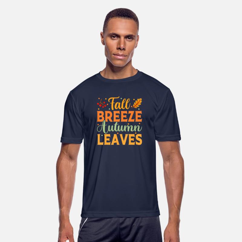 Fall Breeze Autumn Leaves Shirts, Maple Leaf Fall