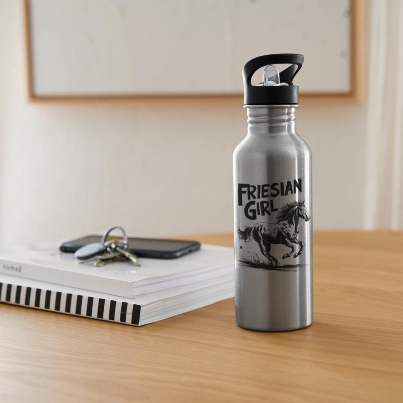 Friesian Girl Dreams in Gallops