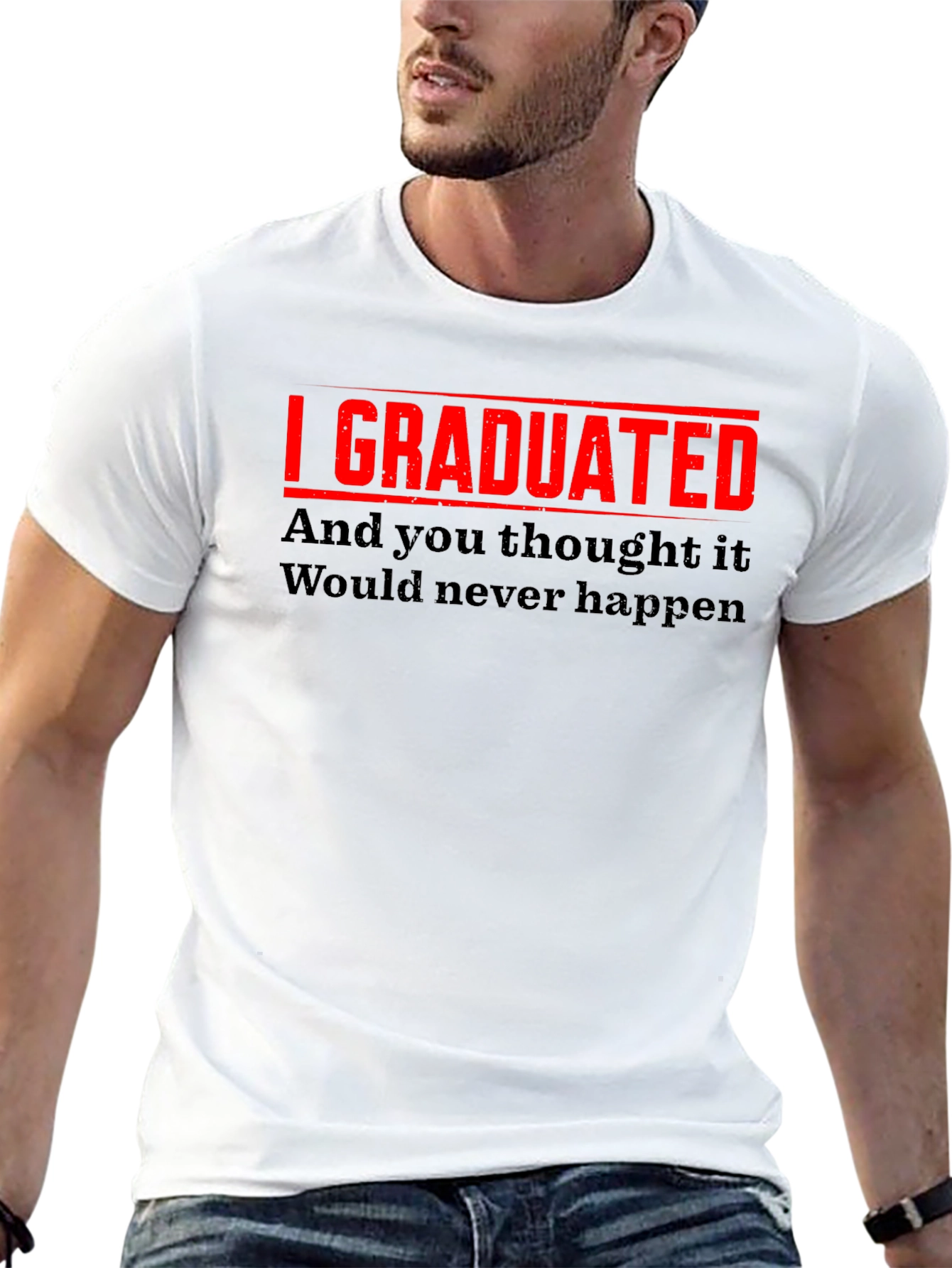 I Graduated Funny Graduation T-Shirt