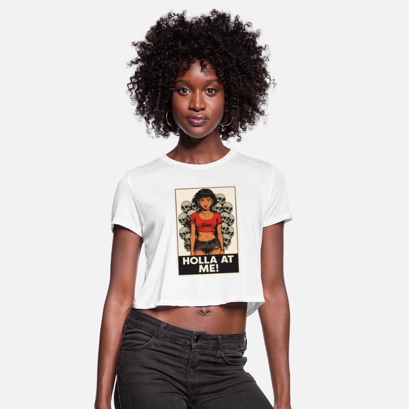 Goth Girl Skulls Poster – Holla at Me!