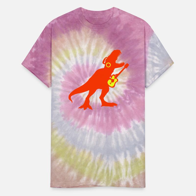 Guitar Dino T. Rex Guitarist Dinosaur Roaring Loud