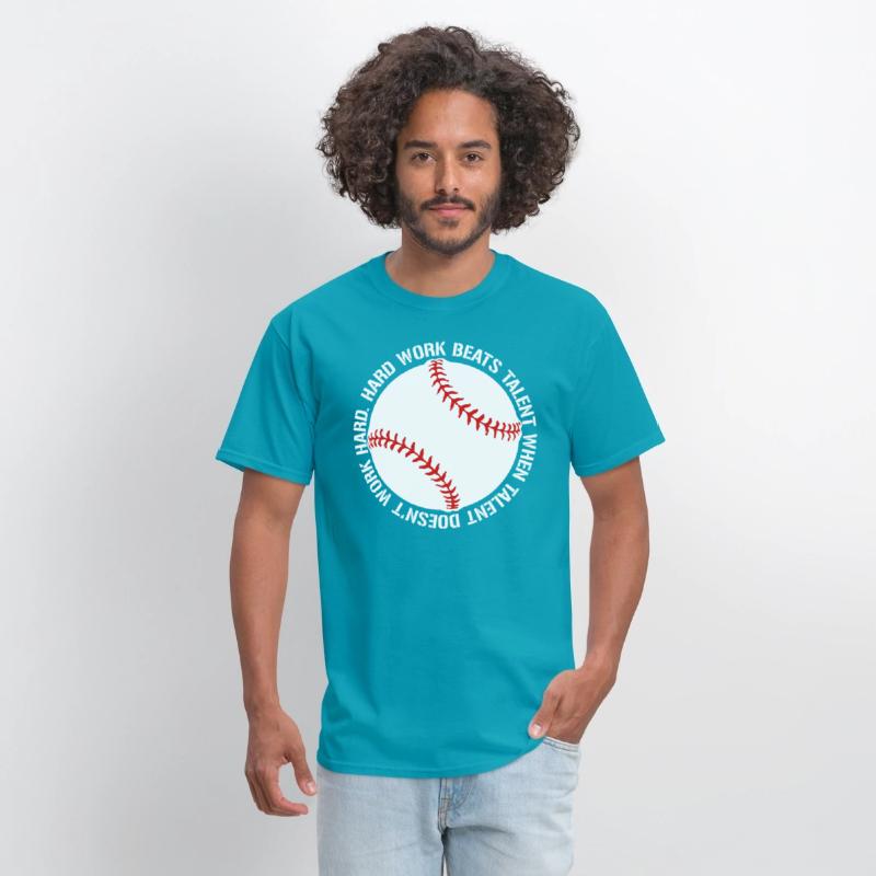Hard Work Beats Talent Baseball shirt