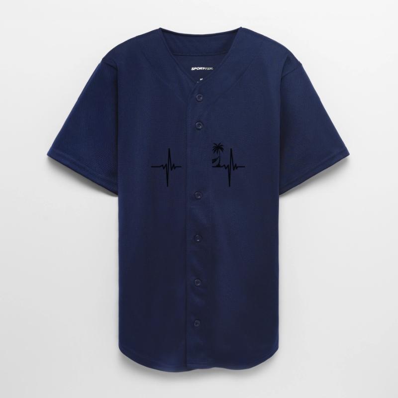 Heartbeat For Relaxation Vacation And Palm Trees