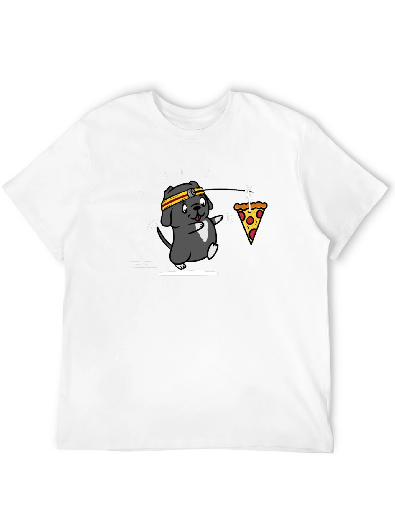 Pizza Dog T-Shirt - Funny Graphic Tee