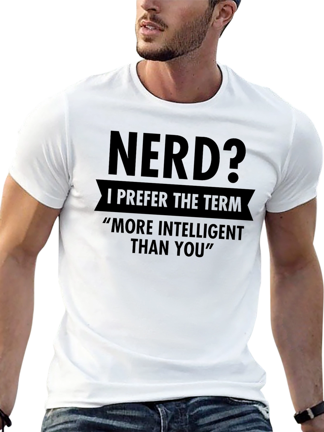 Nerd? Intelligent Funny T-Shirt