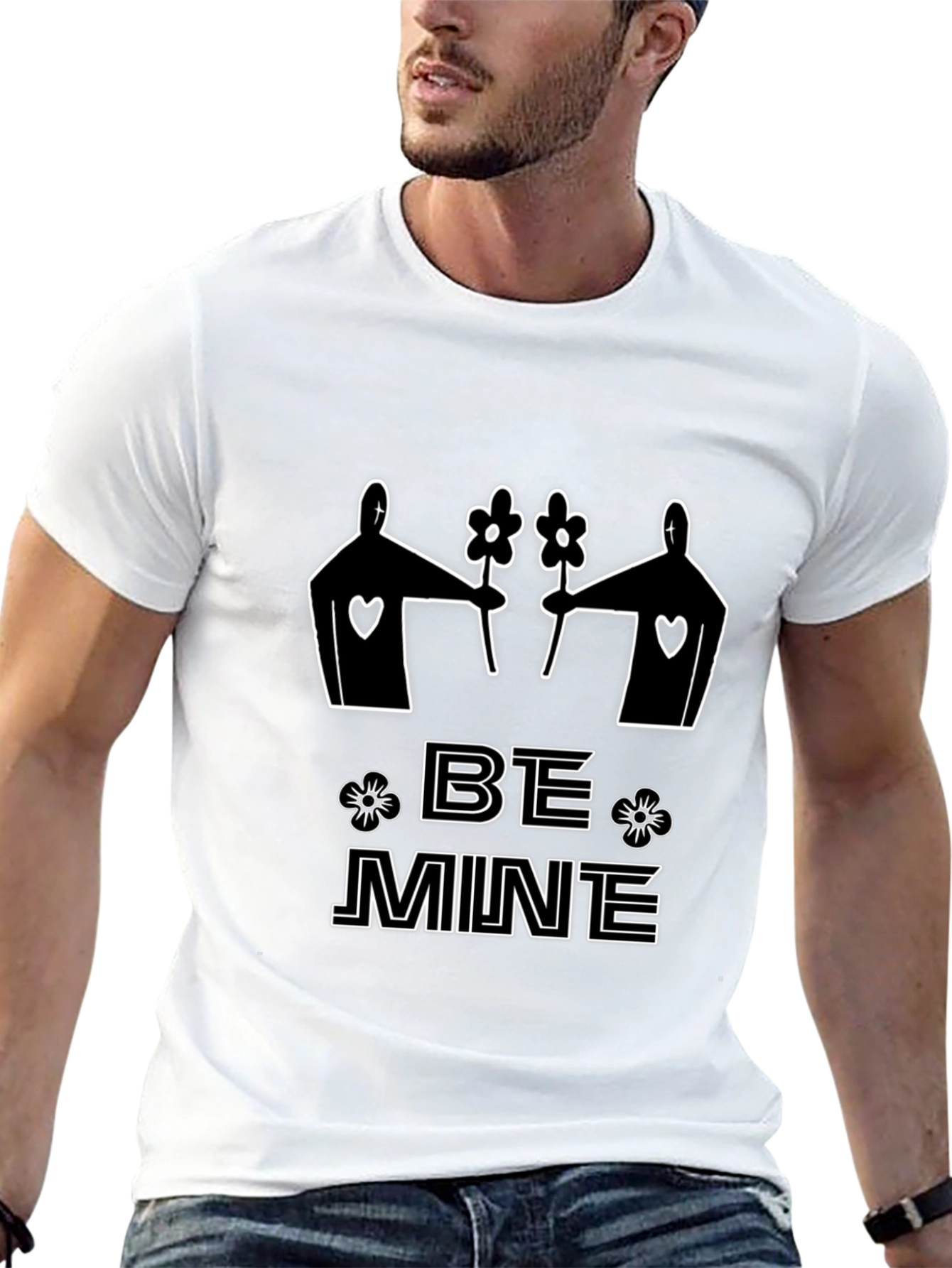 Be Mine Graphic Tee - Valentines Day Love Shirt
