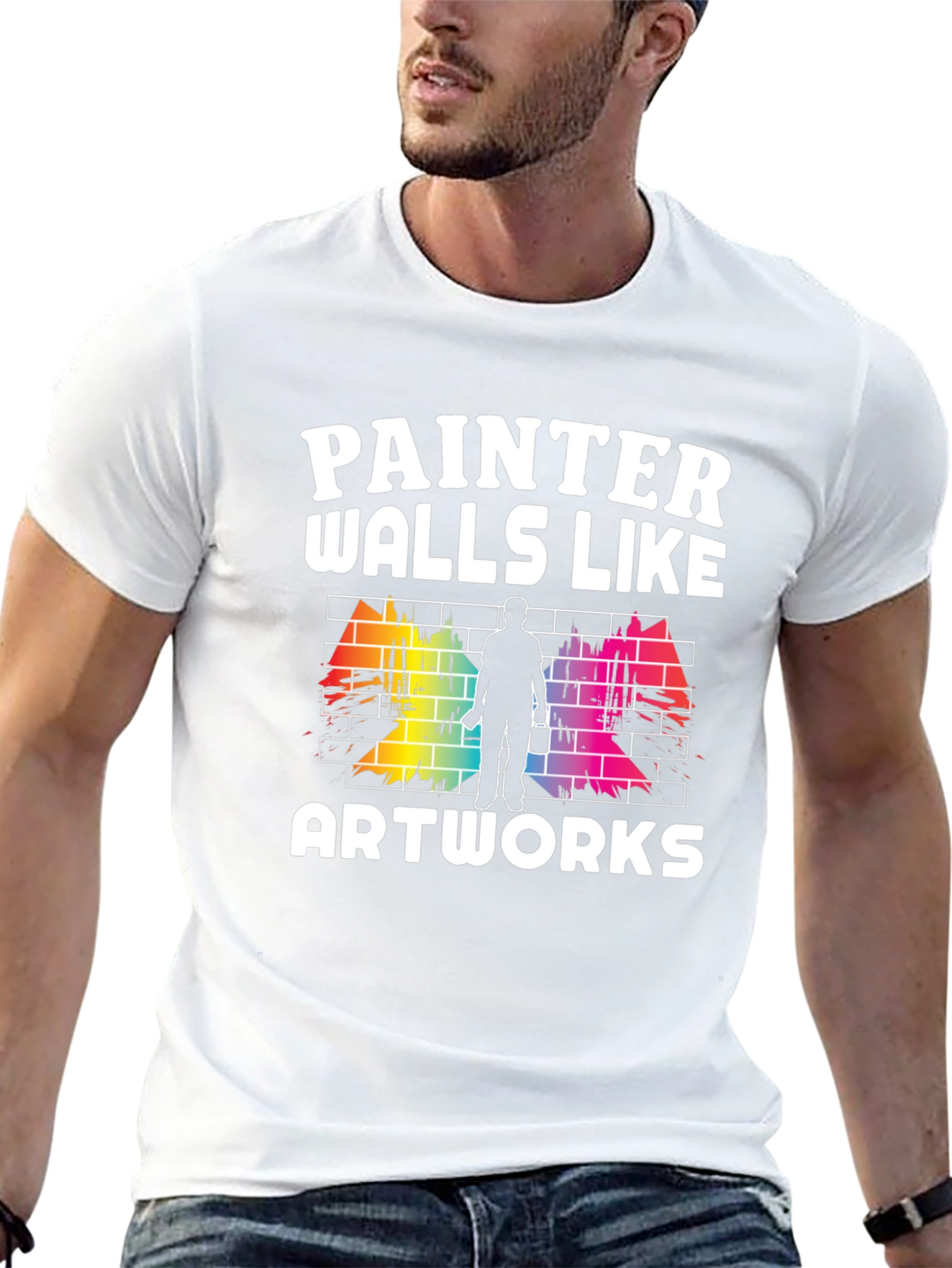 Painter Walls Like Artworks T-Shirt