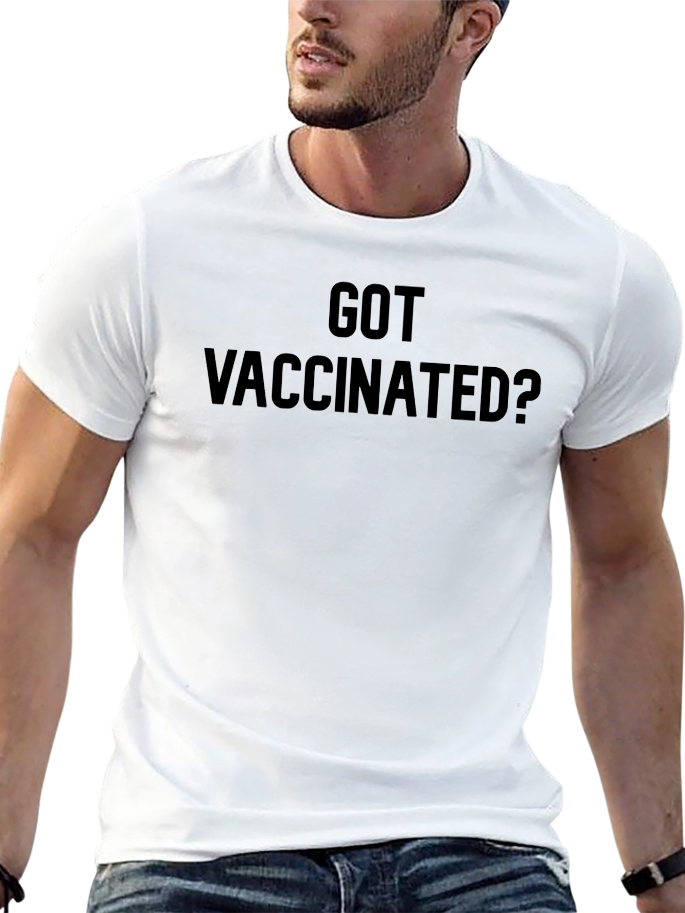 Got Vaccinated? Black T-Shirt