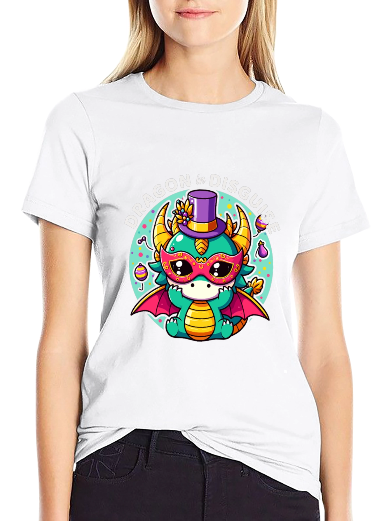 Dragon in Disguise T-Shirt - Unique Graphic Tee