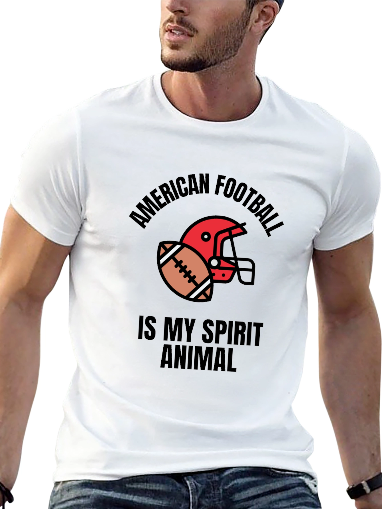 American Football Spirit Animal T-Shirt