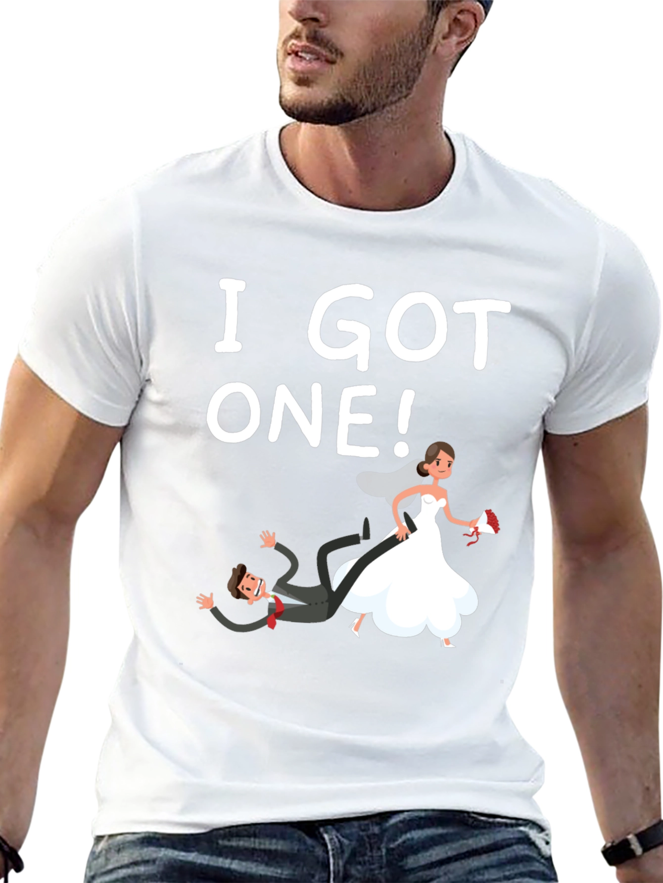 I Got One! T-Shirt - Funny Wedding Groom Tee